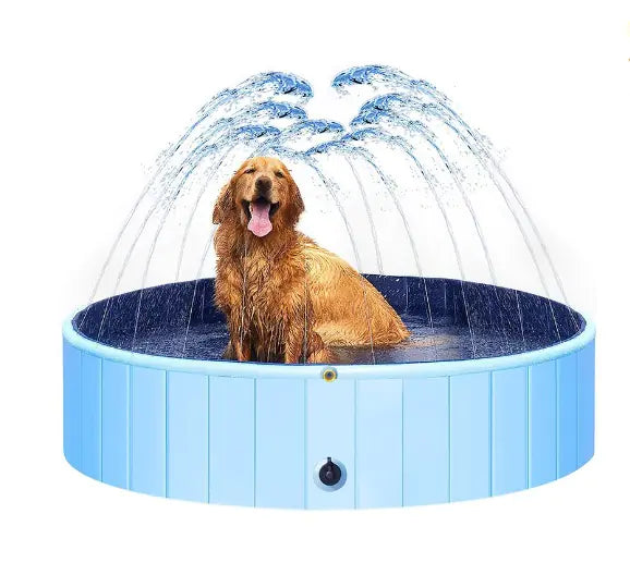 Piscina dobrável para diversão