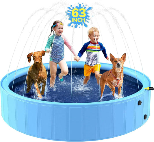 Piscina dobrável para diversão